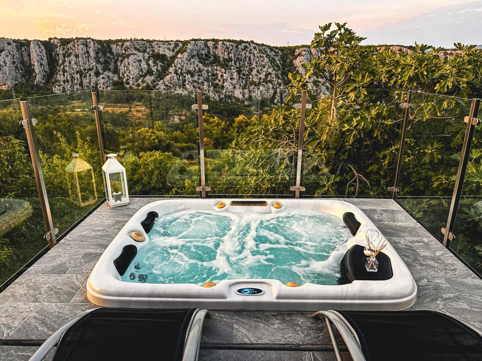 Summer House Nika With Jacuzzi Slime Екстер'єр фото