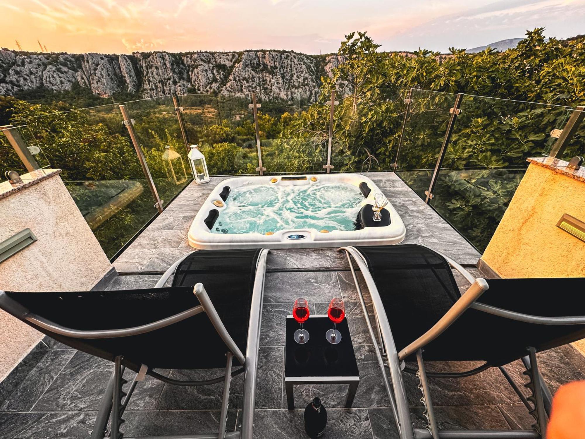 Summer House Nika With Jacuzzi Slime Екстер'єр фото