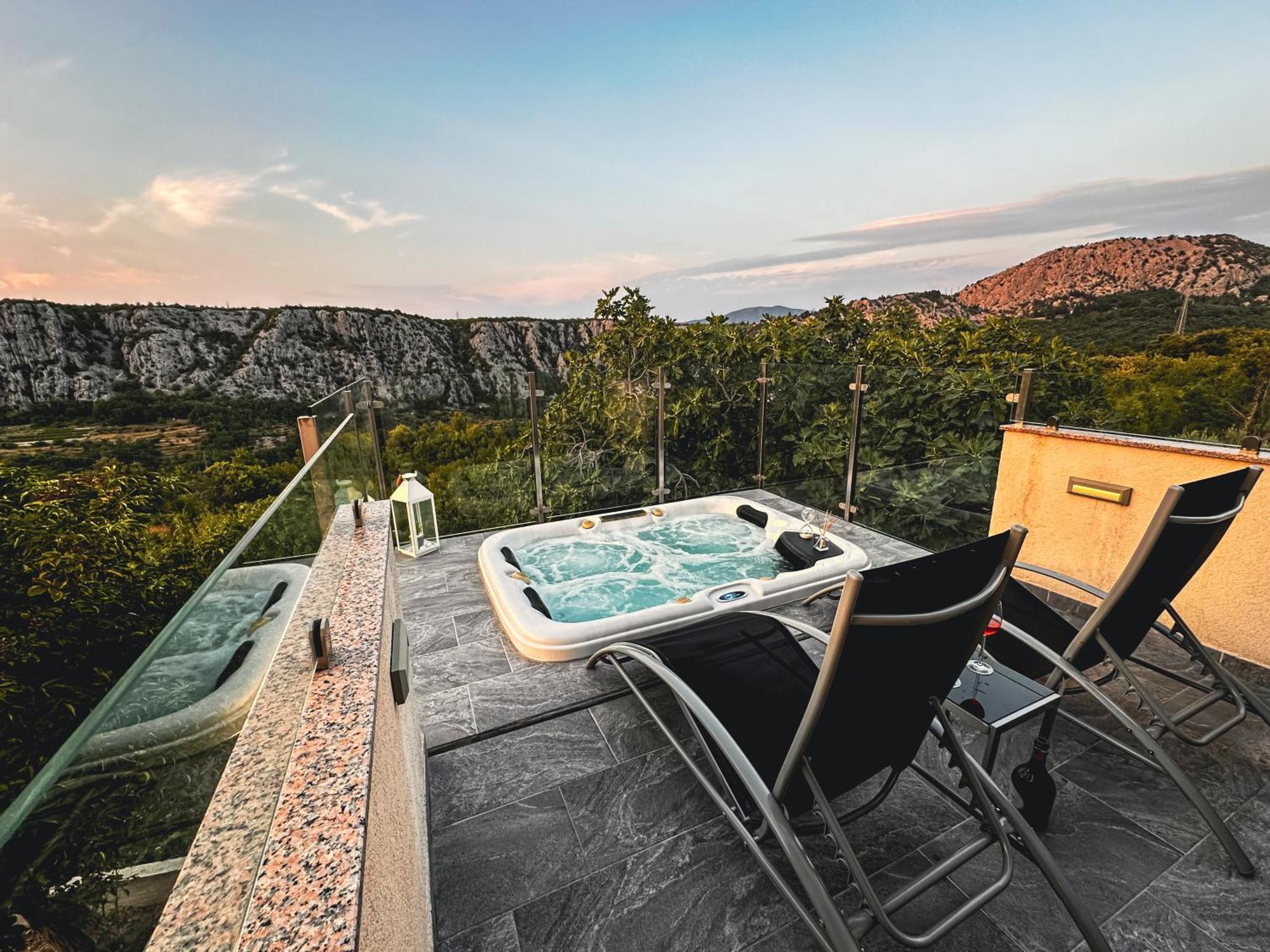 Summer House Nika With Jacuzzi Slime Екстер'єр фото